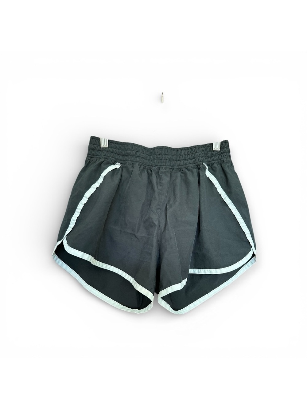 Champion Black Athletic Shorts Gray White Size M